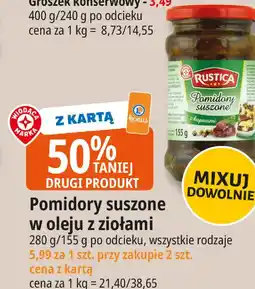 E.Leclerc Pomidory suszone w oleju z ziołami oferta