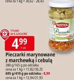 E.Leclerc Pieczarki marynowane z marchewką i cebulą oferta