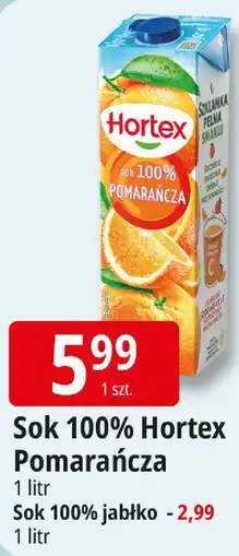 E.Leclerc Sok 100% Hortex Pomarańcza oferta