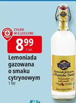 E.Leclerc Lemoniada gazowana o smaku cytrynowym oferta