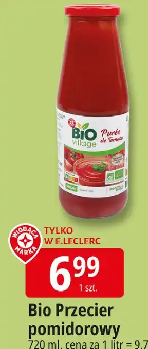 E.Leclerc Bio Przecier pomidorowy oferta