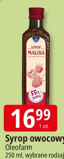 E.Leclerc Syrop owocowy Oleofarm oferta