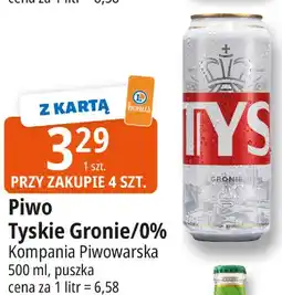 E.Leclerc Piwo Tyskie Gronie/0% oferta