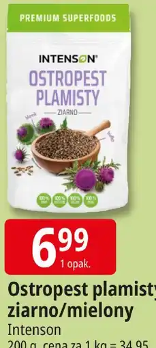 E.Leclerc Ostropest plamisty ziarno/mielony Intenson oferta