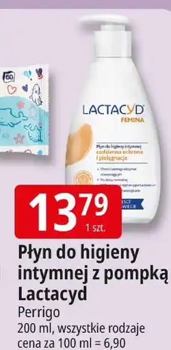 E.Leclerc Płyn do higieny intymnej z pompką Lactacyd oferta