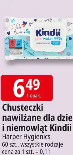 E.Leclerc Chusteczki nawilżane dla dzieci i niemowląt Kindii oferta