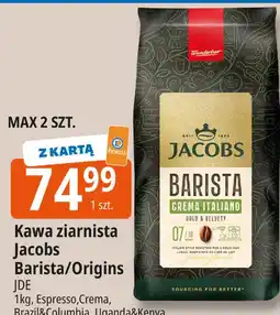 E.Leclerc Kawa ziarnista Jacobs Barista/Origins oferta