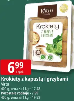 E.Leclerc Krokiety z kapustą i grzybami Virtu oferta