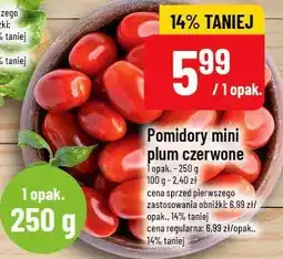 Polomarket Pomidory mini plum czerwone oferta