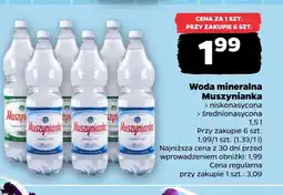 Netto Woda mineralna Muszynianka oferta