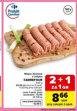 Carrefour Mięso mielone Carrefour oferta