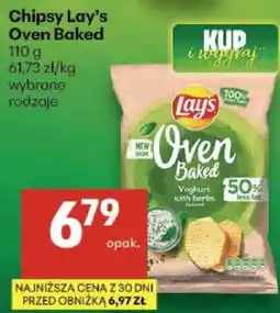 Delikatesy Centrum Chipsy Lay's Oven Baked wybrane rodzaje oferta