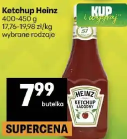 Delikatesy Centrum Ketchup Heinz wybrane rodzaje oferta