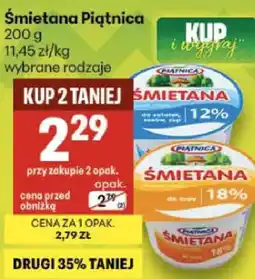 Delikatesy Centrum Śmietana Piątnica wybrane rodzaje oferta