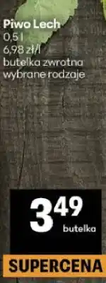 Delikatesy Centrum Piwo butelka zwrotna wybrane rodzaje oferta