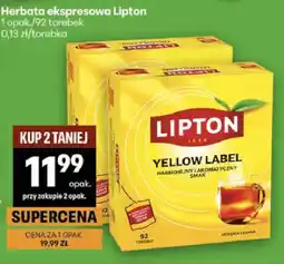 Delikatesy Centrum Herbata ekspresowa Yellow Label oferta