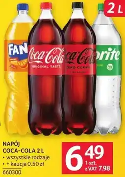 Selgros Napój Coca-Cola oferta