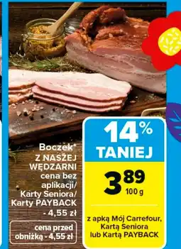 Carrefour Boczek Z Naszej Wędzarni oferta