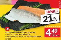 Selgros Pstrąg łososiowy filet ze skórą oferta