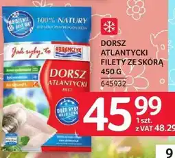 Selgros Dorsz atlantycki filety ze skóry oferta