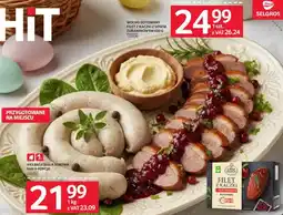 Selgros Kiełbasa biała surowa mała porcja oferta
