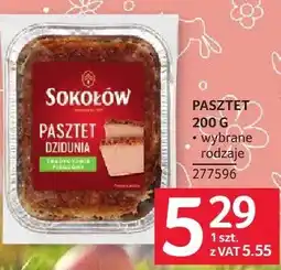 Selgros Pasztet dziczyzna Sokołów oferta