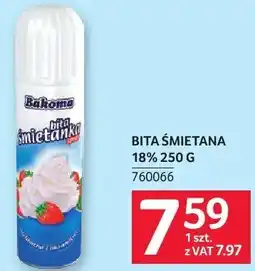 Selgros Bita śmietana 18% oferta