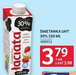 Selgros Śmietanka UHT Łaciate 30% oferta
