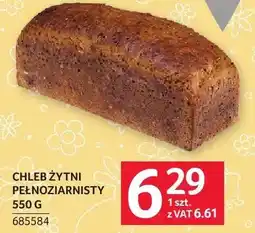 Selgros Chleb żytni pełnoziarnisty oferta