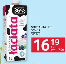 Selgros Śmietanka UHT Łaciate 36% oferta