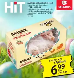 Selgros Baranek wielkanocny Danone oferta