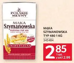 Selgros Mąka Szymanowska typ 480 oferta