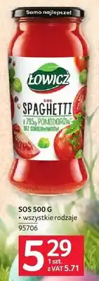 Selgros Sos spaghetti z 79% pomidorów bez konserwantów oferta