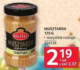 Selgros Musztarda sarepska oferta