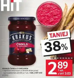 Selgros Ćwikła z chrzanem Krakus oferta
