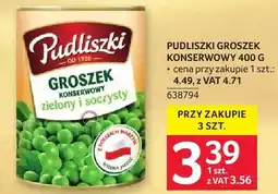 Selgros Groszek konserwowy Pudliszki oferta