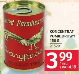 Selgros Koncentrat pomidorowy oferta