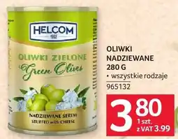 Selgros Oliwki nadziewane Helcom Green Olive oferta