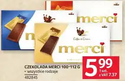 Selgros Czekolada Merci oferta