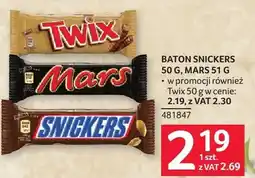 Selgros Baton Snickers 50 g, Mars oferta