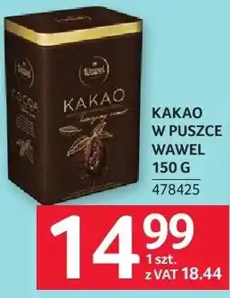 Selgros Kakao w puszce Wawel oferta