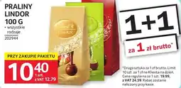 Selgros Praliny Lindor 100g różne rodzaje oferta