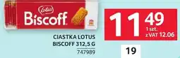 Selgros Ciastka Lotus Biscoff oferta
