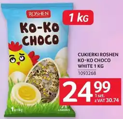 Selgros Cukierki Roshen Ko-Ko Choco White oferta