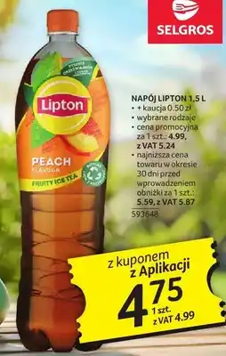 Selgros Napój Lipton oferta