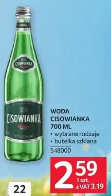 Selgros Woda Cisowianka oferta
