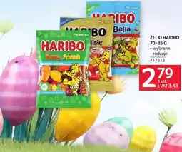 Selgros Żelki Haribo 70-85g różne rodzaje oferta