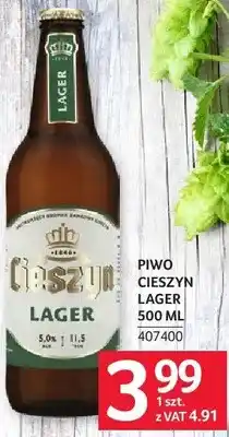 Selgros Piwo lager Cieszyn oferta