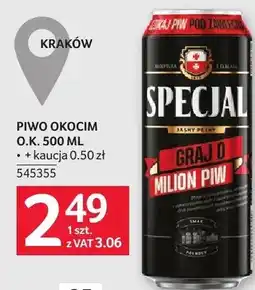 Selgros Piwo Okocim 0,5l 500 ml oferta