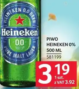Selgros Piwo Heineken 0% oferta